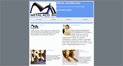 Desktop Screenshot of metalaco.com.br